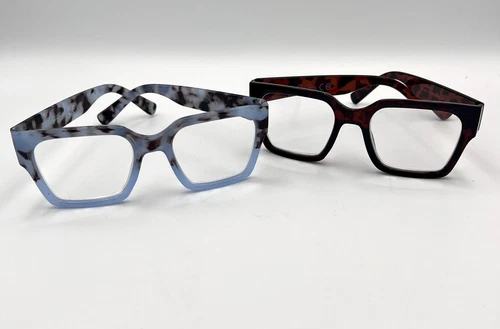 2 Pairs Jessica Simpson Reading Glasses +3.00