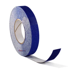 Non Skid Tape - 1" X 60 FT Tape - 60 Grit - Dark Blue Anti Slip Traction Safet