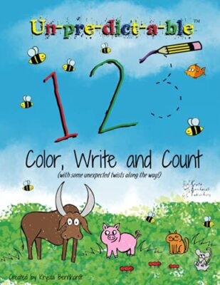 Un-Pre-Dict-A-Ble 123: Color, Write and Count (with Some Unexpected Twists al...