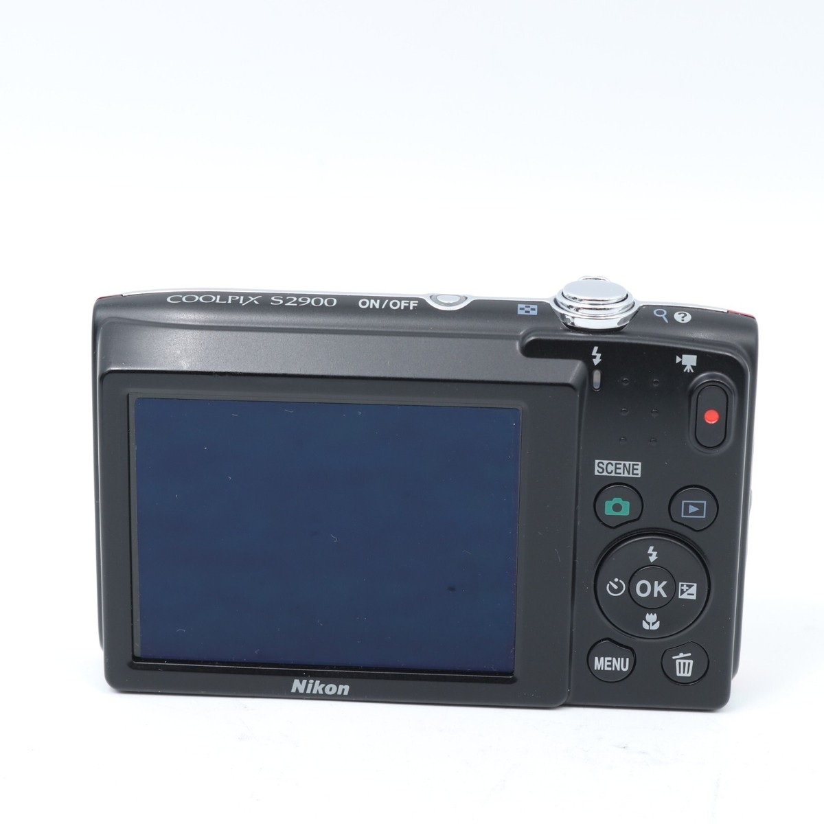 Nikon COOLPIX S2900 Red 20.0MP Compact Digital Camera From