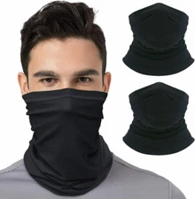 Men Women Sun UV Shield Half Face Mask Neck Gaiter Breathable Cooling Bandana US