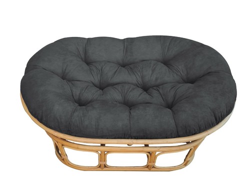 Double papasan cushion - 67 x 47", extra plush (CUSHION ONLY), lots of fabrics - Picture 18 of 22