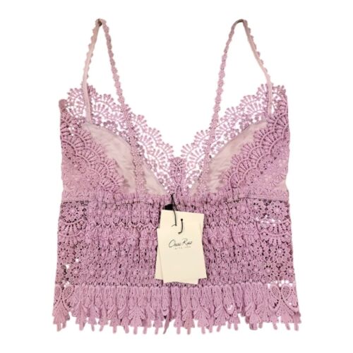 $270 NWT CHARO RUIZ Dana Camisole Top In Malva Size Small - Picture 3 of 4