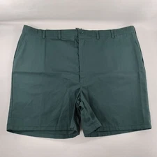 Red Kap Green Work Shorts Flat Front Industrial Uniform Mens Size 54 NWOT 