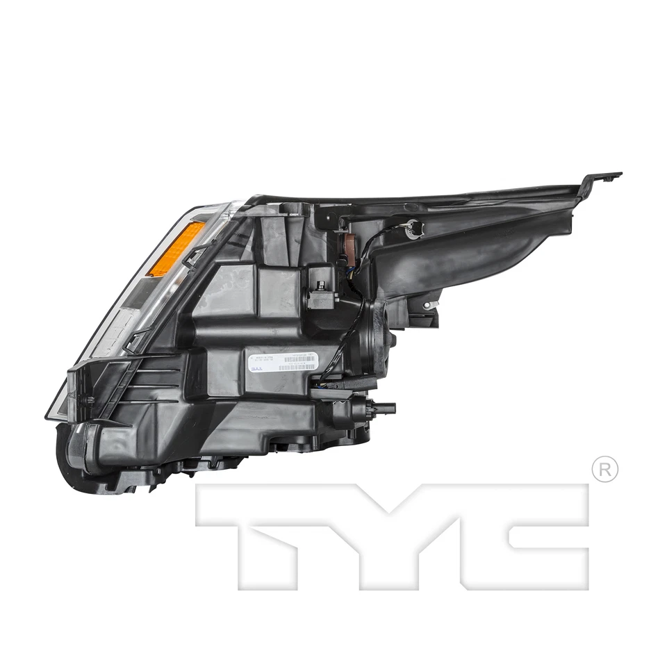 Conjunto de lámpara de faro lateral derecho pasajero con bombillas para Ford Explorer 2011-2015 Foto 4 de 4