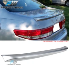Fit 03-05 Honda Accord Sedan Trunk Spoiler Painted #NH623M Satin Silver Metallic