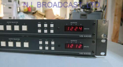 Kramer vs-44hd 4x4 HD / 2x2 dual link video matrix router - Picture 12 of 14