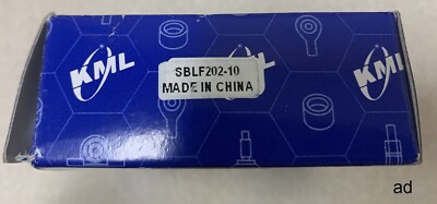 KML SBLF202-10 2 Bolt Flanged Bearing 5/8'' dia.  - Lot of 2