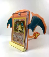 Pokemon Card Stand CHARIZARD W/Tail PSA 3D Printed Trading TCG Holder Display