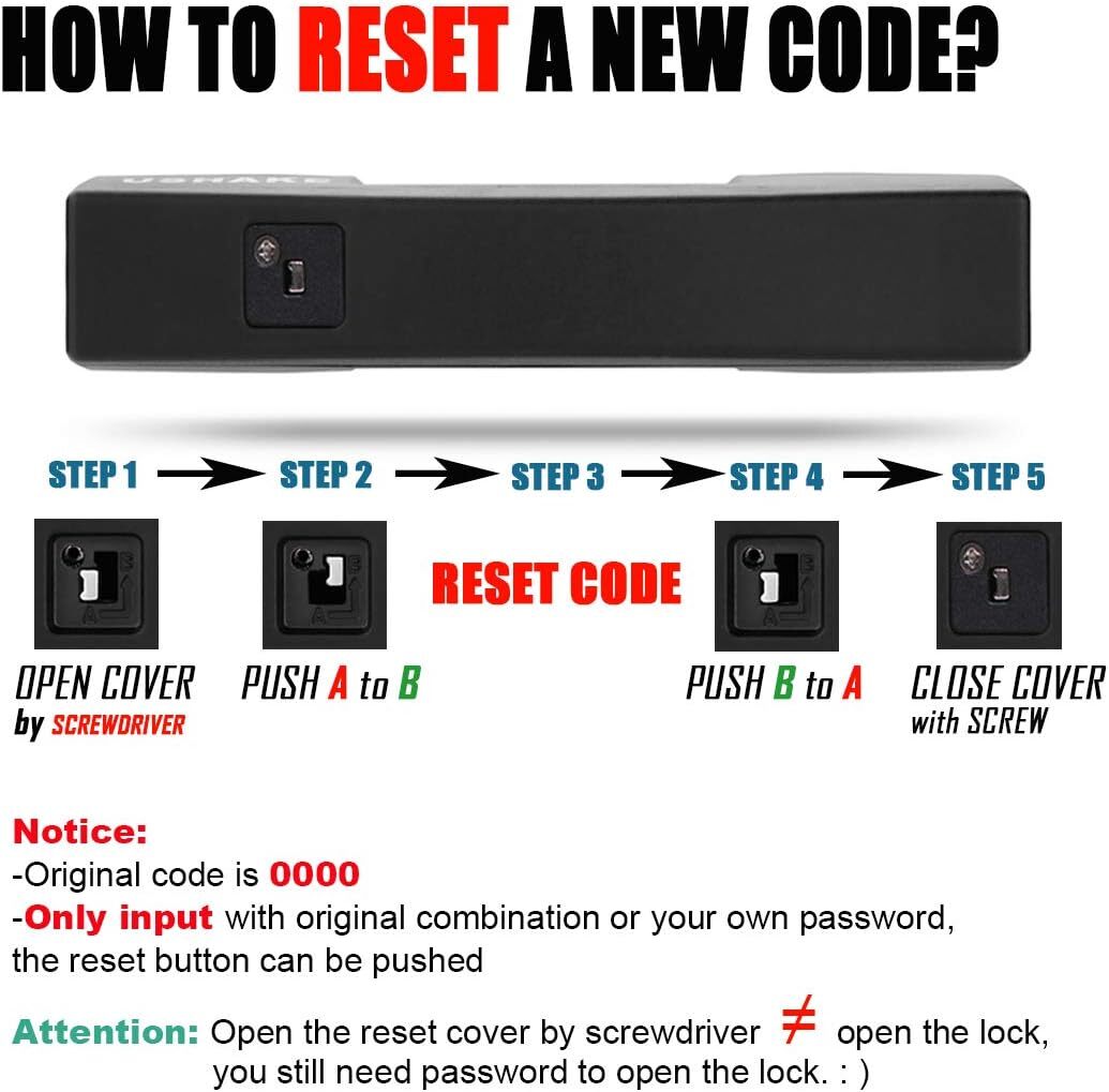 Candado De Combinación Para Bicicletas Sistema De Seguridad Antirrobos