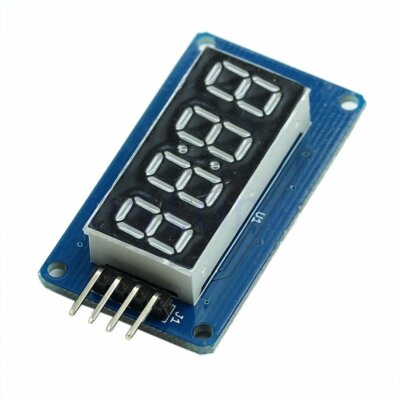 4 Bits TM1637 Digital Tube LED Clock Display Module For Arduino Due UNO 2560 R3
