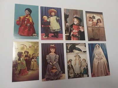 Lot of 8 Korean Miss Game Lodge Doll House Postcards Twinkle Twinkle German Boy