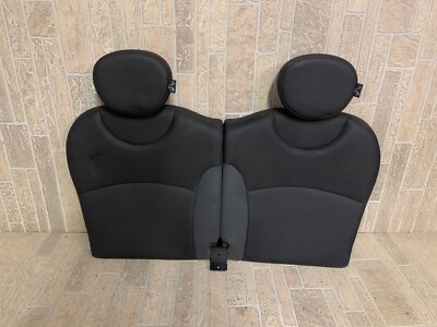 2007-2013 R55 R56 R57 MINI COOPER REAR LEFT RIGHT SIDE UPPER SEAT BLACK ...