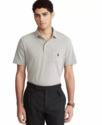 Polo Ralph Lauren Men's Classic-Fit Performance Polo Shirt, Grey, M | eBay