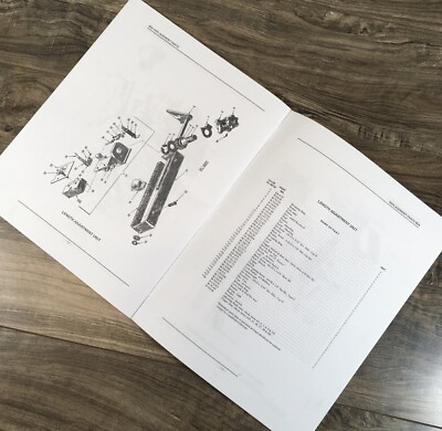 Hobart Model 80A Molding Machine Parts Owners Operators