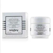 Sisley Velvet Nourishing Cream With Saffron Flowers 1.6oz / 50ml - New In Box