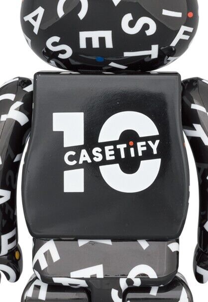 MEDICOM TOY BE@RBRICK CASETiFY 10th Anniversary 100% & 400 MEDICOM TOY BE@RBRICK CASETiFY 10th Anniversary 100% & 400