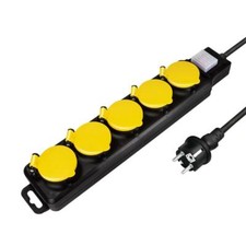 Logilink Multipresa 5 Posti Schuko per Esterno