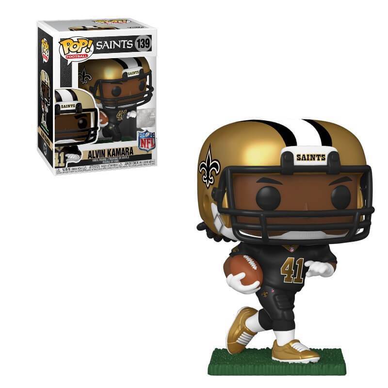 Funko Pop! Football New Orleans Saints Alvin Kamara #139