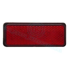 RED rectangle Reflector trailer horse box dog caravan 