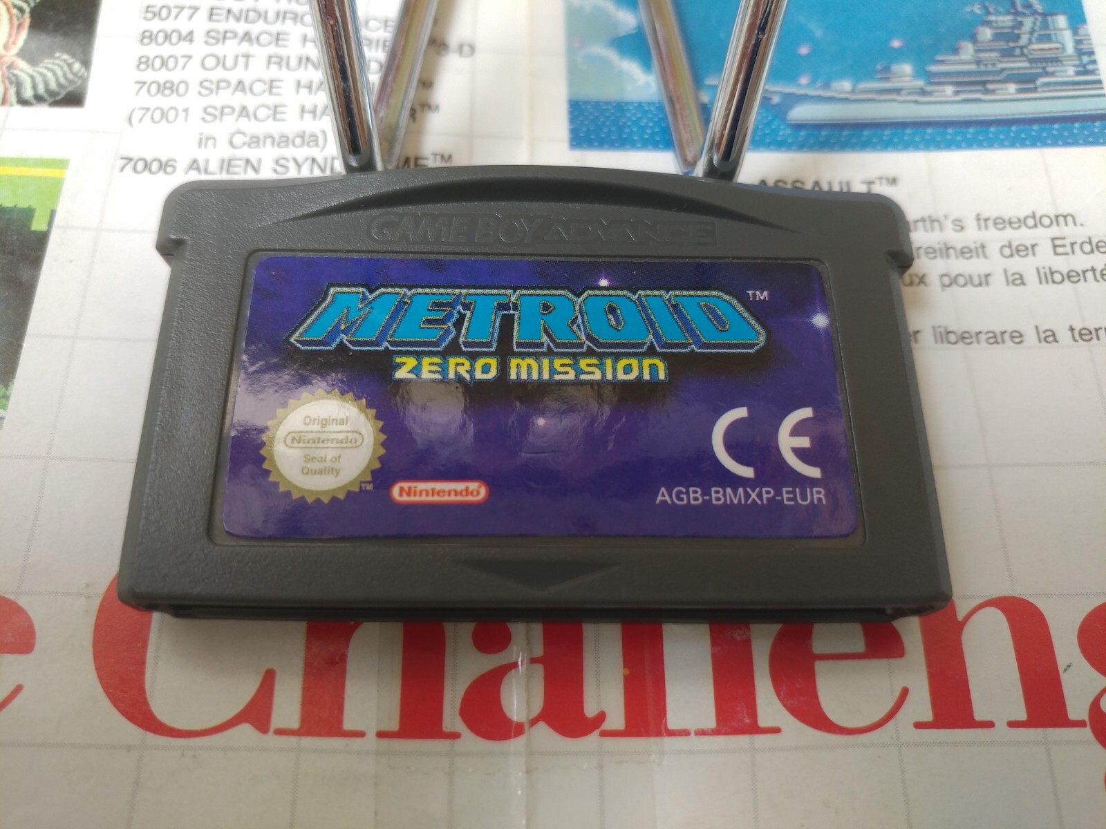 Game Boy Advance GBA: Metroid Zero Mission [TOP 2D & 1ERE EDITION] Fr