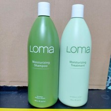 LOMA Moisturizing Shampoo and Treatment 33.8oz each New
