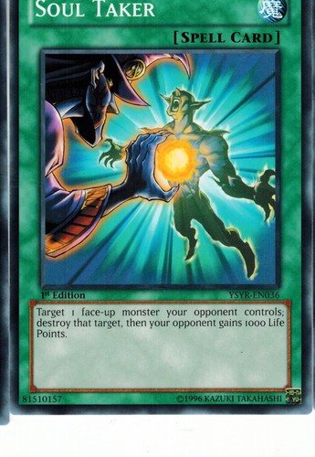 Soul Taker YSYR-EN036 Starter Deck: Yugi Reloaded 1st Edition Common