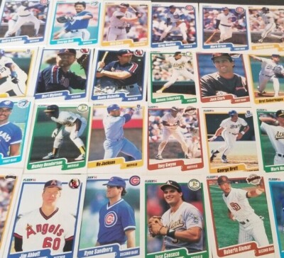 1990 FLEER BASEBALL 251-500 YOU PICK SEE SCANS .99 UNLIMITED SHIPPING HIGH GRADE