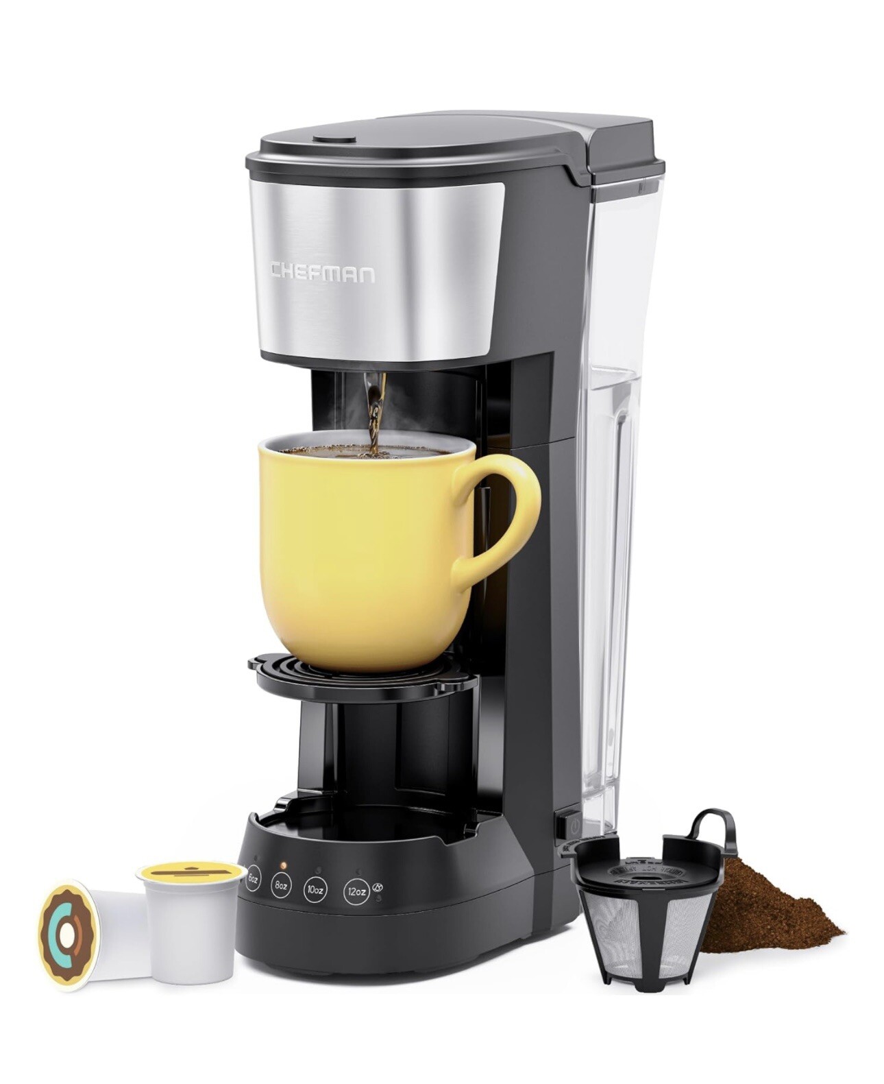 Chefman InstaCoffee Max+ Single-Serve Coffee Maker