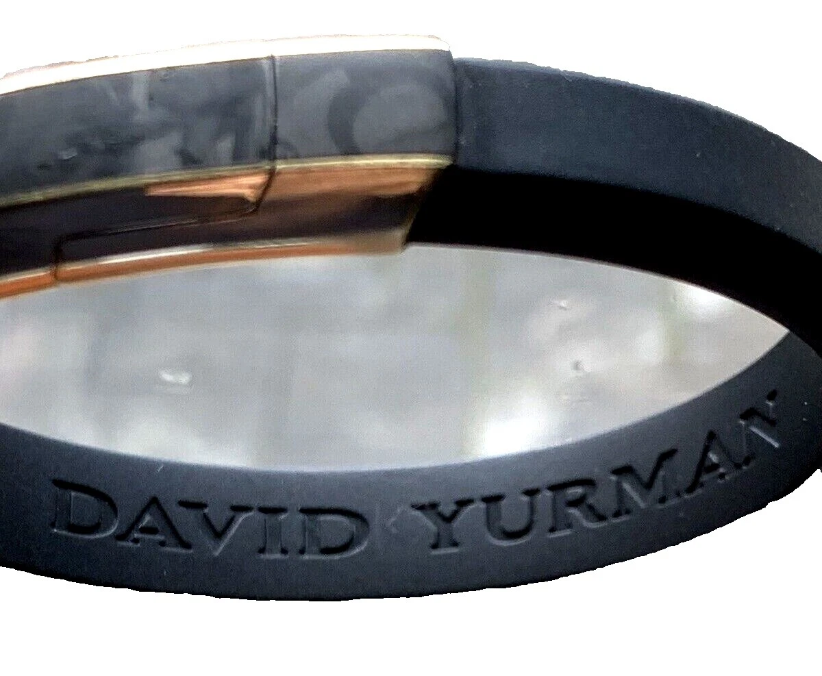 David Yurman 橡胶男士珠宝