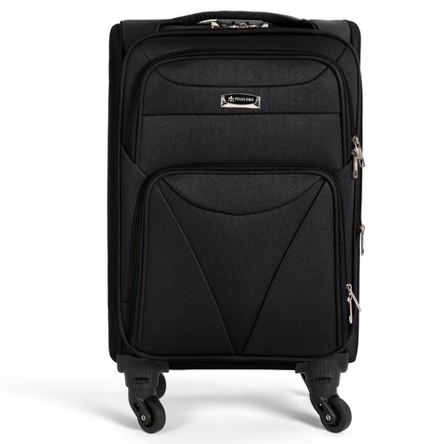 Suitcase Set w/ Wheels Cabin Bag Holiday Luggage Telescopic Expanding | 2-Pieces - Picture 13 of 69