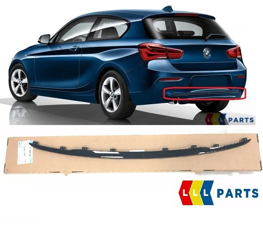 NEW GENUINE BMW 1 SERIES F20 F21 LCI SPORT LINE REAR BUMPER TRIM