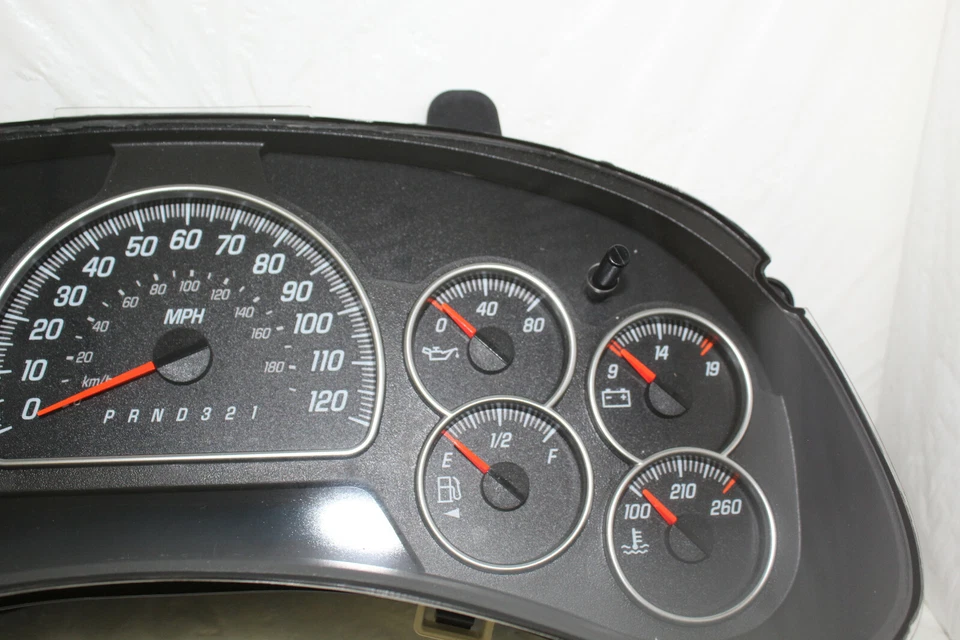 Cuadro de instrumentos velocímetro 06 Envoy/XL - Isuzu Ascender RECONSTRUIDO 89.734 millas Foto 4 de 4