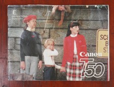 CANON T50 INSTRUCTION BOOK/166601