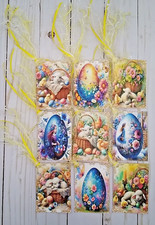 9 Easter Handmade Gift Tags Scrapbooks Junk Journals Crafts Planners Parties