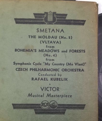V) Smetana - The Moldau (No.2) - Bohemia's Meadows and Forests - 3 Record Set - Imagen 6 de 11