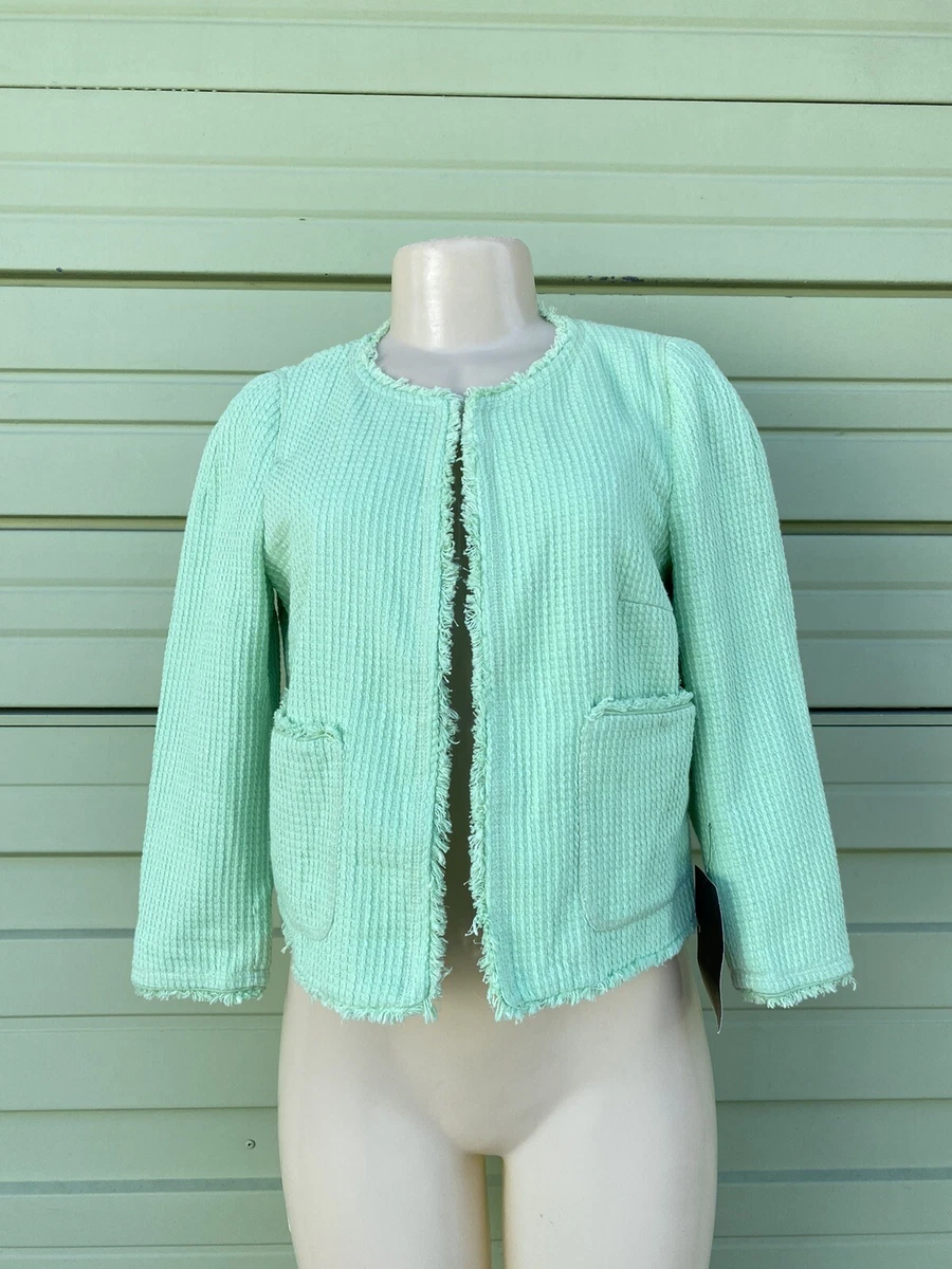Zara lime cheap green jacket