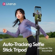 Ulanzi TT23 Auto-Tracking Selfie Stick Tripod Gesture/Bluetooth Remote Control