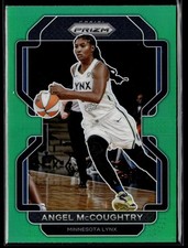 2022 Panini Prizm WNBA #109 Angel McCoughtry Green