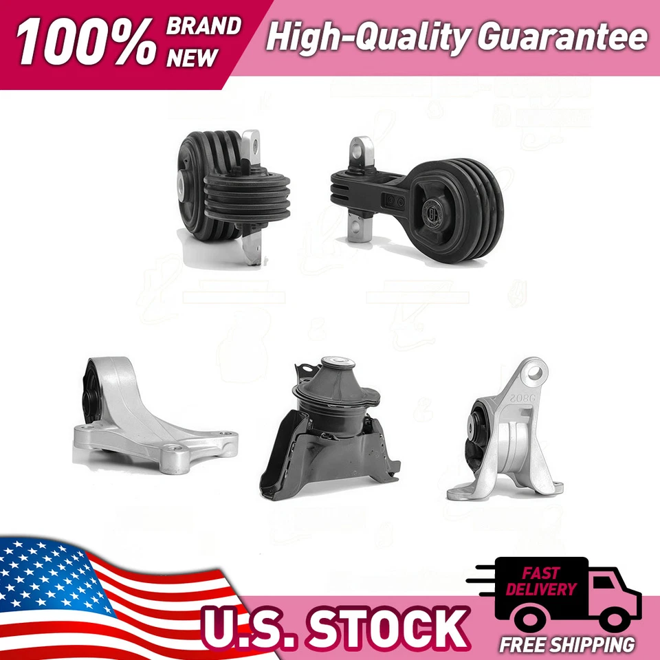 Kit de montaje de motor de motor para Honda CR-V 2012 2013 2014 2,4 L L4 Foto 4 de 4