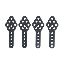 4*RC Car Black Shock Absorber Mount For Axial SCX10 90046 TRX4 RC Crawler Car b