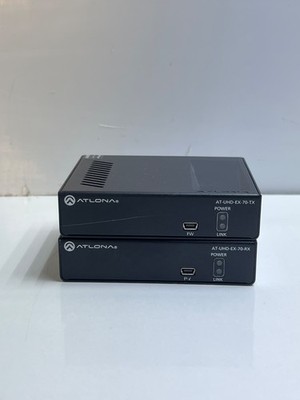 Atlona AT-UHD-EX-70-TX + AT-UHD-EX-70-RX Set (Nur Einheit) Ohne Netzteil