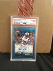 2024 Topps Chrome Drake Maye Rookie Auto Blue Refractor PSA 9 13/150