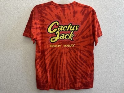 Travis Scott Cactus Jack Reese s Puff Cereal Orange Tie Dye ;  Size : LARGE
