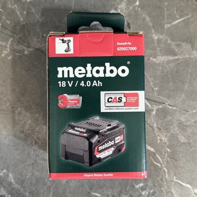 Metabo Akku Akkupack Ersatzakku Li-Power 18 V - 4 Ah - 625027000 - Neu