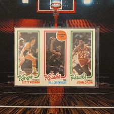 1980-81 Topps NBA #131/164/23 Wedman, Cartwright, Drew