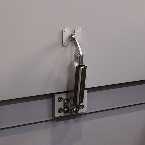 Modern Bathroom Laundry Chest Cabinet Storage Basket Clothes Bathroom Furniture - Picture 7 of 8