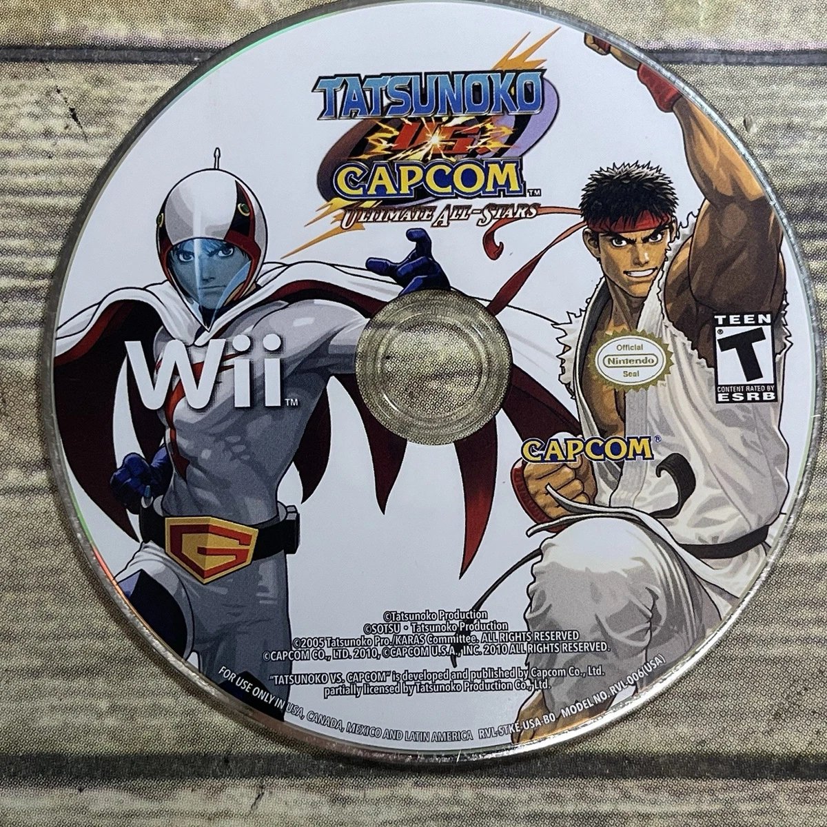 Tatsunoko vs. Capcom: Ultimate All Stars Video Games for sale | eBay
