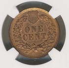 1889 Indian Head Cent 1c NGC Unc Details — photo 4