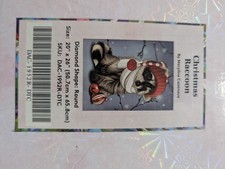 Christmas Raccoon Diamond Art Club Diamond Painting Kits Full Round Drill